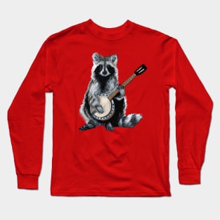 Banjo Raccoon Long Sleeve T-Shirt